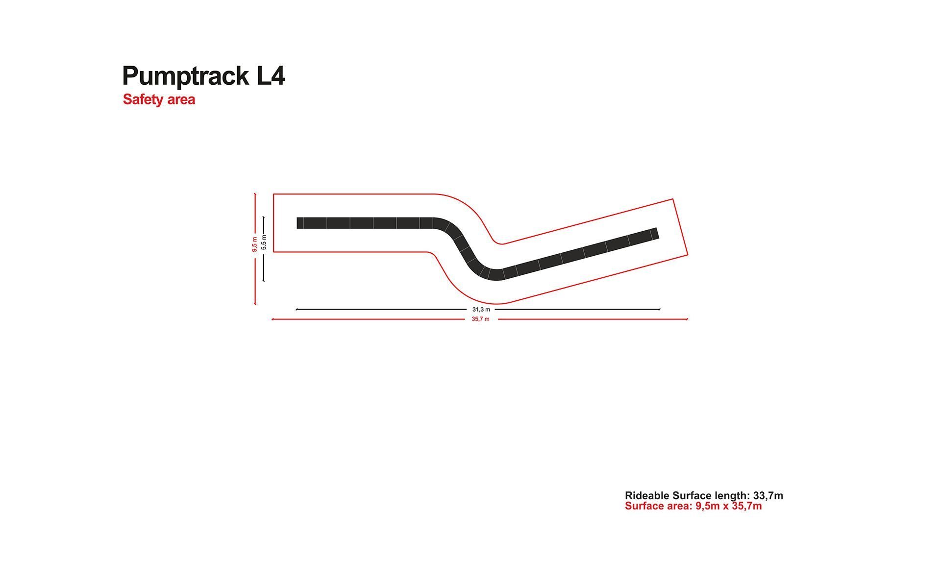 Modular Pumptrack Line L4 – foto 1