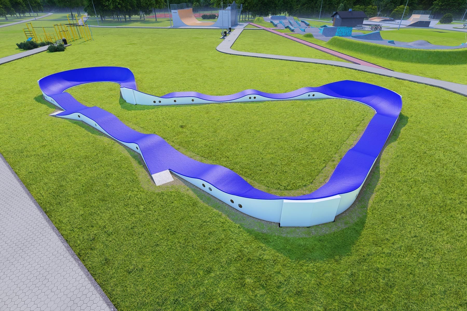 Pumptrack Brooklands E PC3EPE – foto 1
