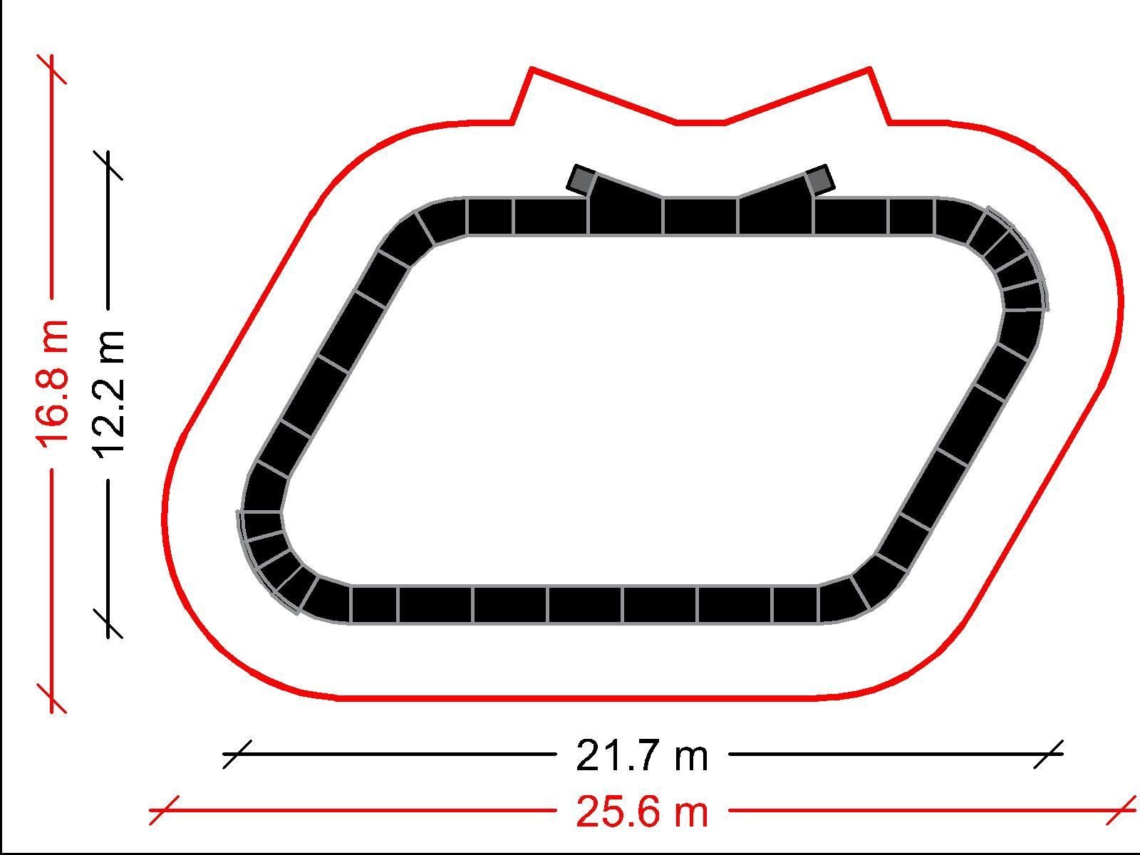 Pumptrack Casino Square PC2BEPE – foto 1