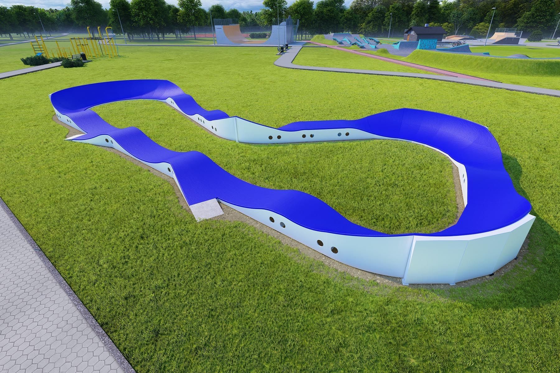 Pumptrack Dino Plus PC4EE PE – foto 1