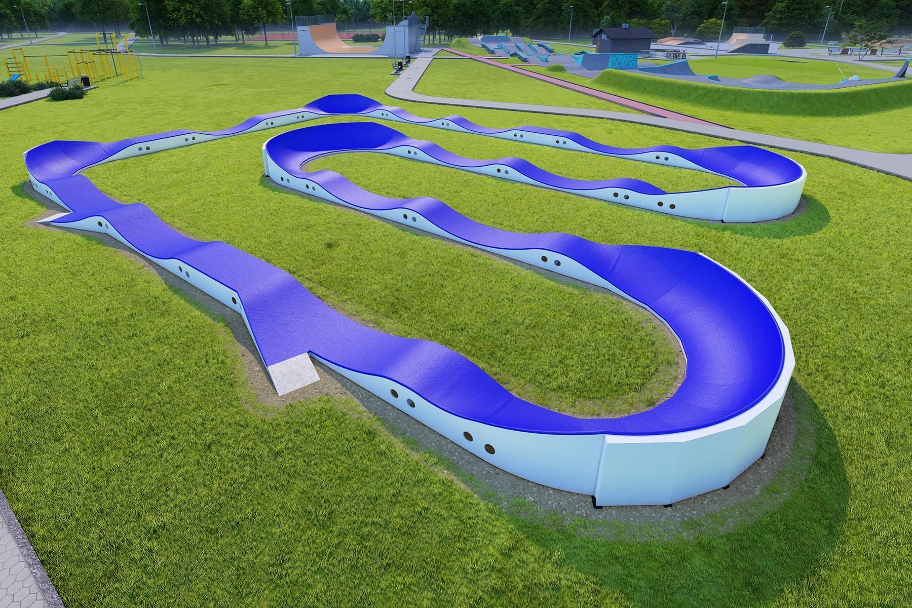 Pumptrack Sakhir E PC4AEPE – foto 2