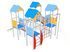 Set cu patru turnuri cu tobogan pentru loc de joacă - BGL-1106 imagine 2