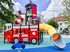 Set mare pompieri turn cu tobogane pentru loc de joacă - BGL-1402 imagine 5