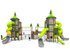 Set mare temă pădure turn cu tobogane pentru loc de joacă - BGL-1404 miniatura 1