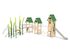 Set cu trei turnuri pentru loc de joacă din salcâm - BGL-8178-4-24IX24-1C imagine 4