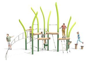 Set de aventură ierburi pentru loc de joacă - BGL-9403