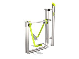 Aparat fitness alergător pentru exterior - BGL-7801 inox imagine principala