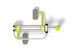 Aparat fitness alergător pentru exterior - BGL-7801 inox imagine 2